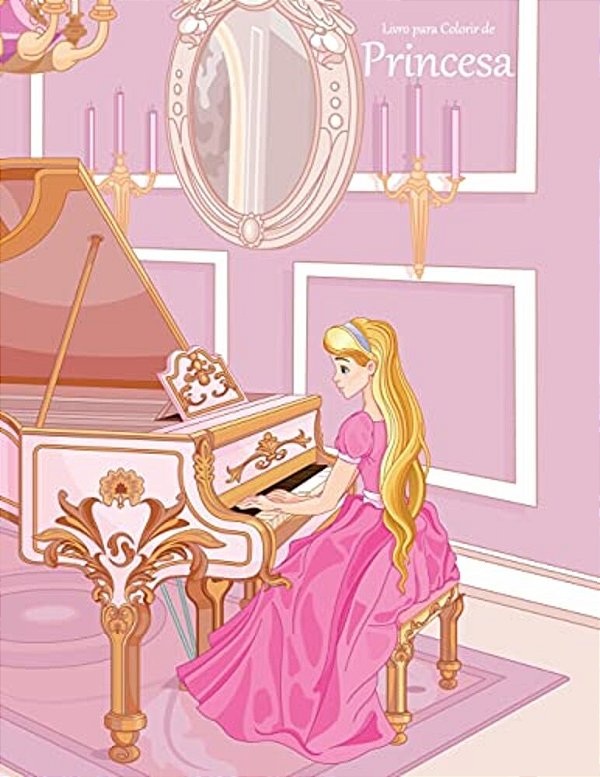 Livro Para Colorir De Princesa 1-..