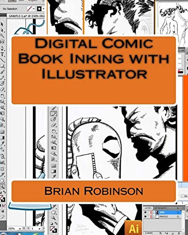 Digital Comic Book Inking With Illustrator-..