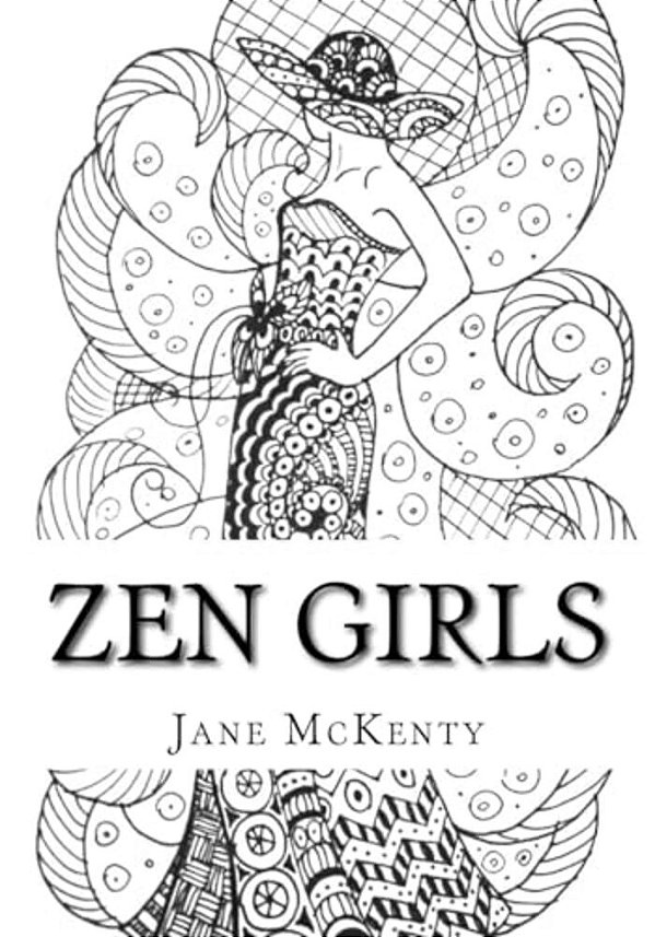 Zen Girls: Drawing Amazing Zen Doodle Girls-..