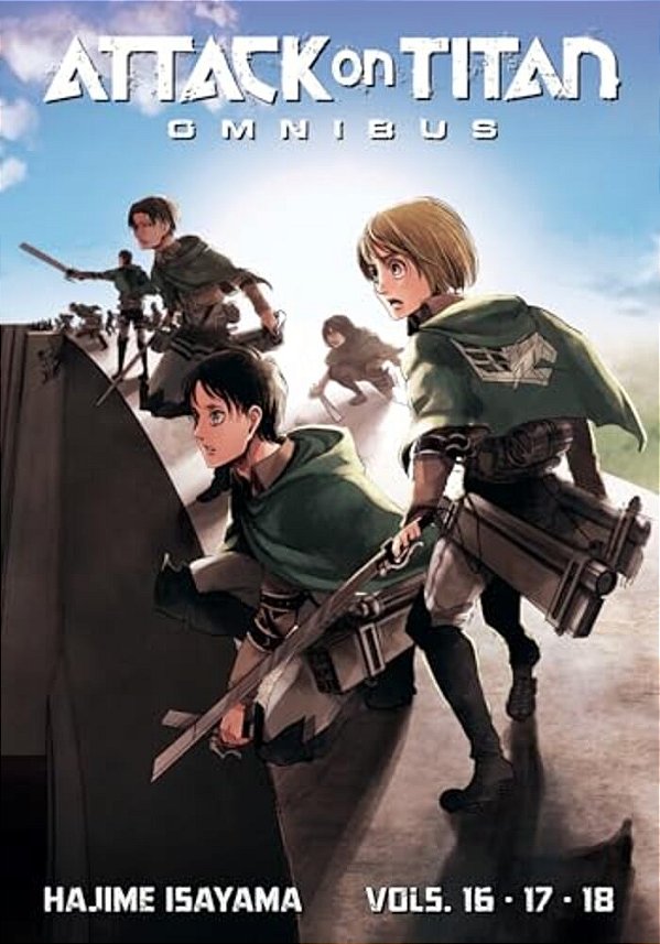 Attack On Titan Omnibus 6 (Vol. 16-18)-..