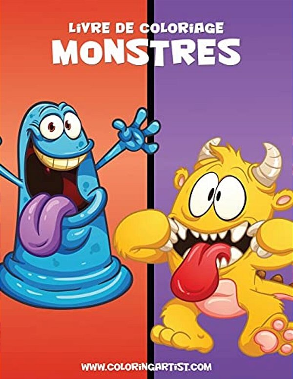 Livre De Coloriage Monstres 1-..