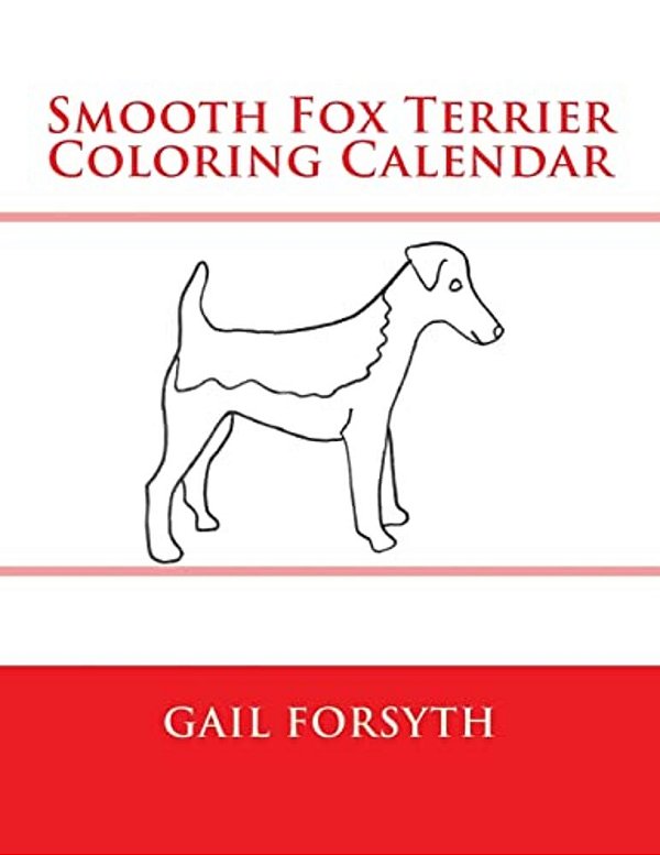 Smooth Fox Terrier Coloring Calendar-..
