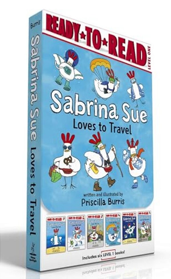 Sabrina Sue Loves To Travel! (Boxed Set): Sabrina Sue Loves The Sea; Sabrina Sue Loves The Snow; Sabrina Sue Loves The City; Sabrina Sue Loves The Sky-..