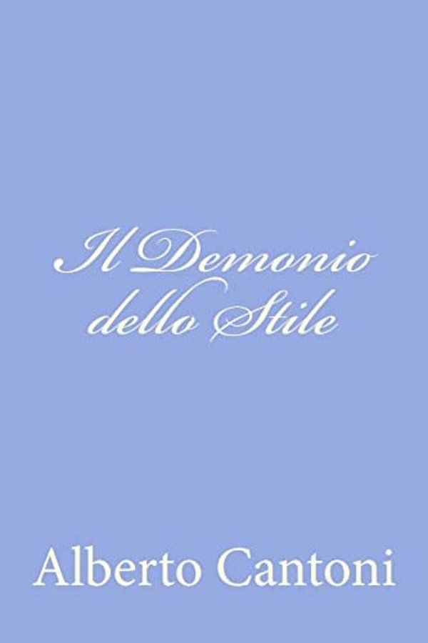 Il Demonio Dello Stile-..