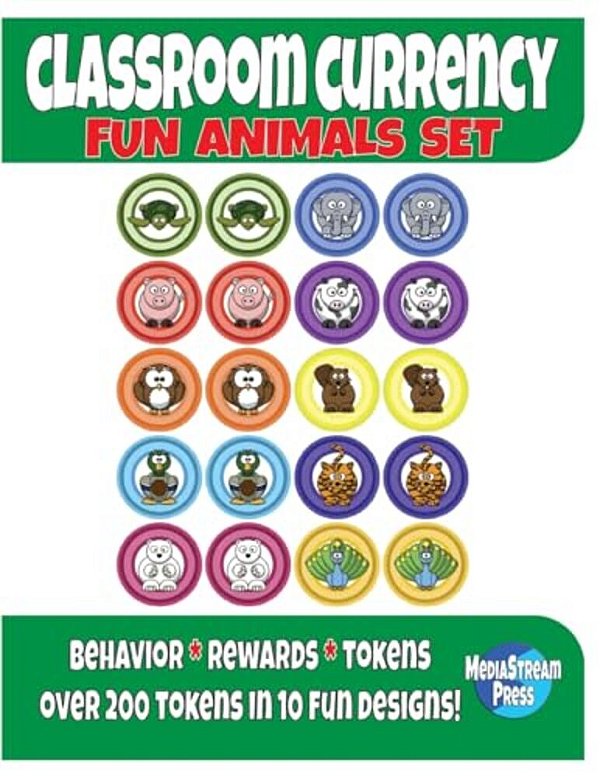 Classroom Currency: Fun Animals Set-..