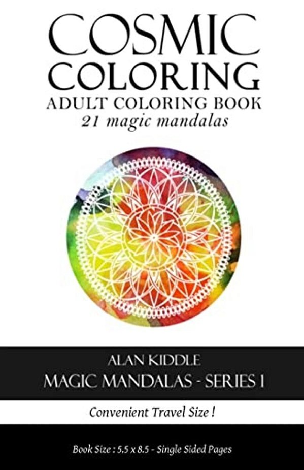 Cosmic Coloring Magic Mandalas Series 1: Travel Series-..