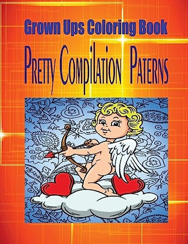 Grown Ups Coloring Book Pretty Compilation Paterns-..