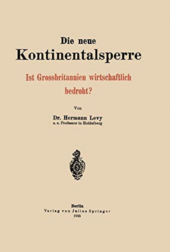 Die Neue Kontinentalsperre: Ist Grossbritannien Wirtschaftlich Bedroht?-..