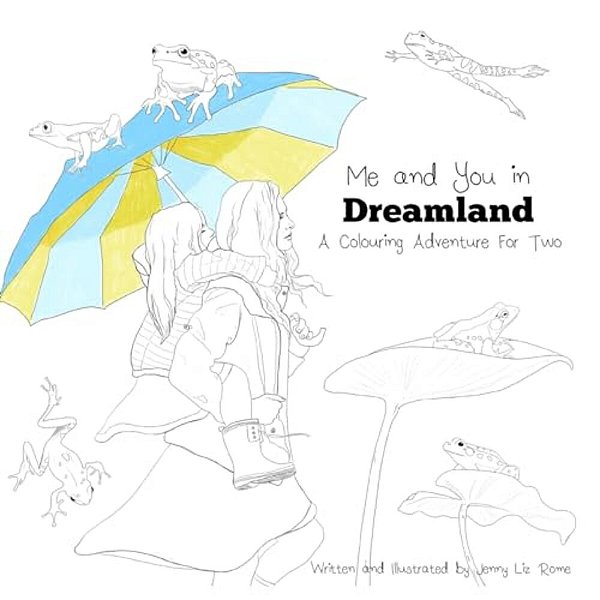Me And You In Dreamland: A Coloring Adventure For Two-..
