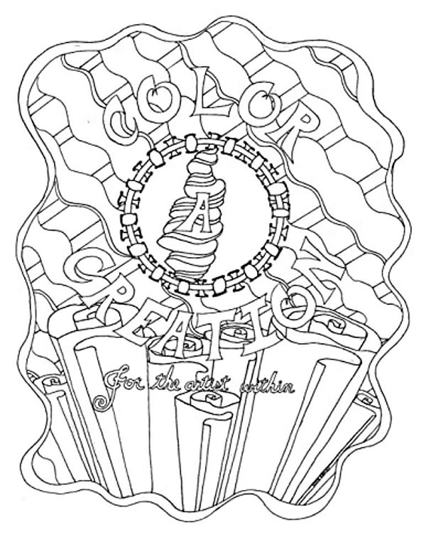 Color A Creation: For The Artist Within-..