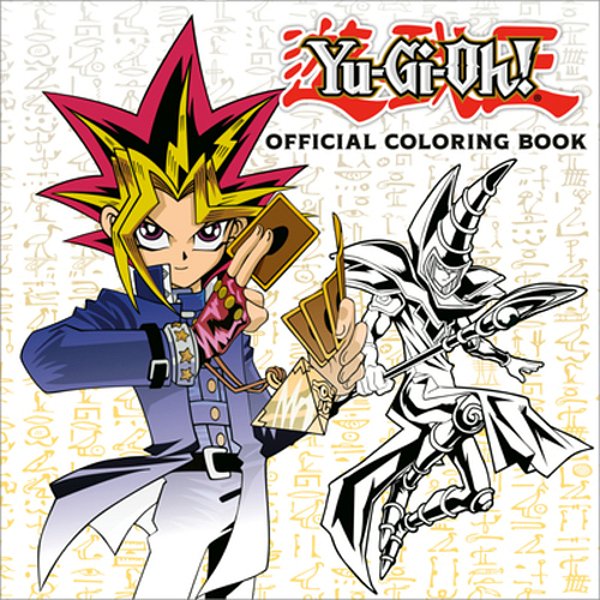 Yu-Gi-oh! Official Coloring Book-..