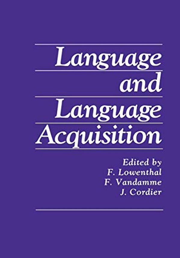 Language And Language Acquisition-..