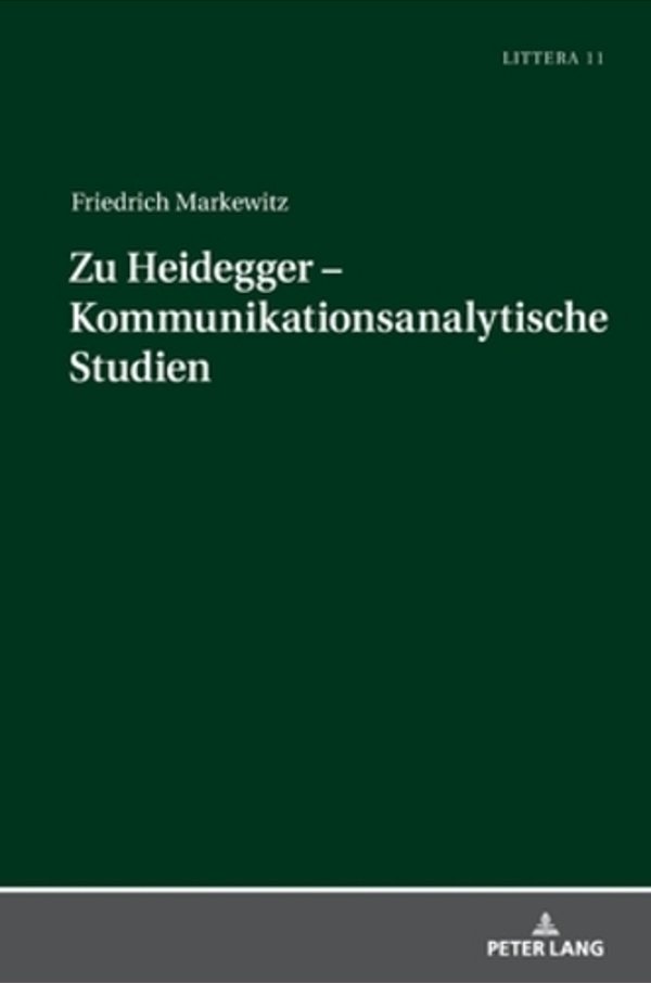 Zu Heidegger - Kommunikationsanalytische Studien-..