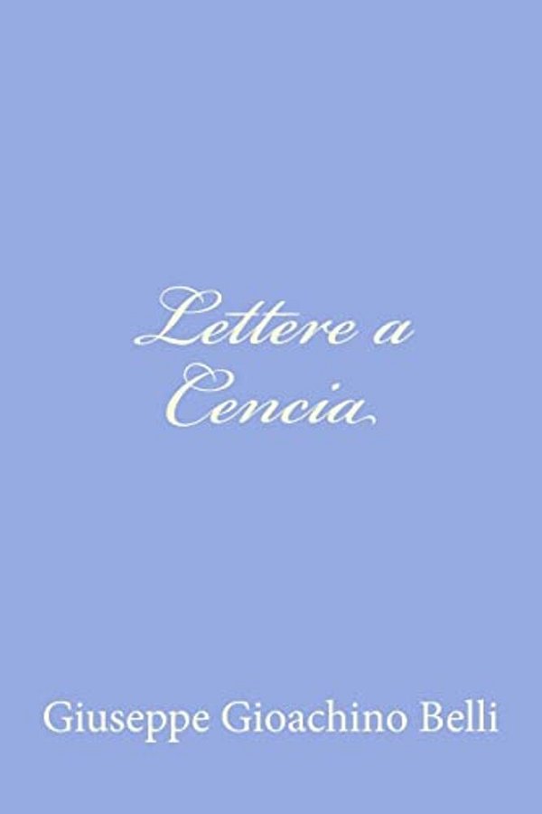 Lettere A Cencia-..