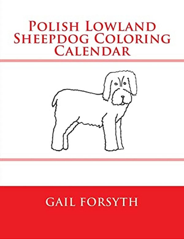 Polish Lowland Sheepdog Coloring Calendar-..