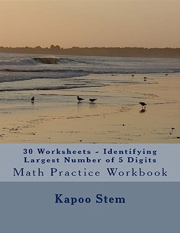 30 Worksheets - Identifying Largest Number Of 5 Digits: Math Practice Workbook-..