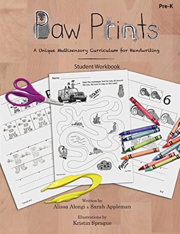 Paw Prints Student Workbook Pre-k-..