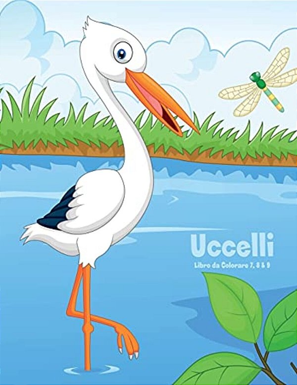 Uccelli Libro Da Colorare 7, 8 & 9-..