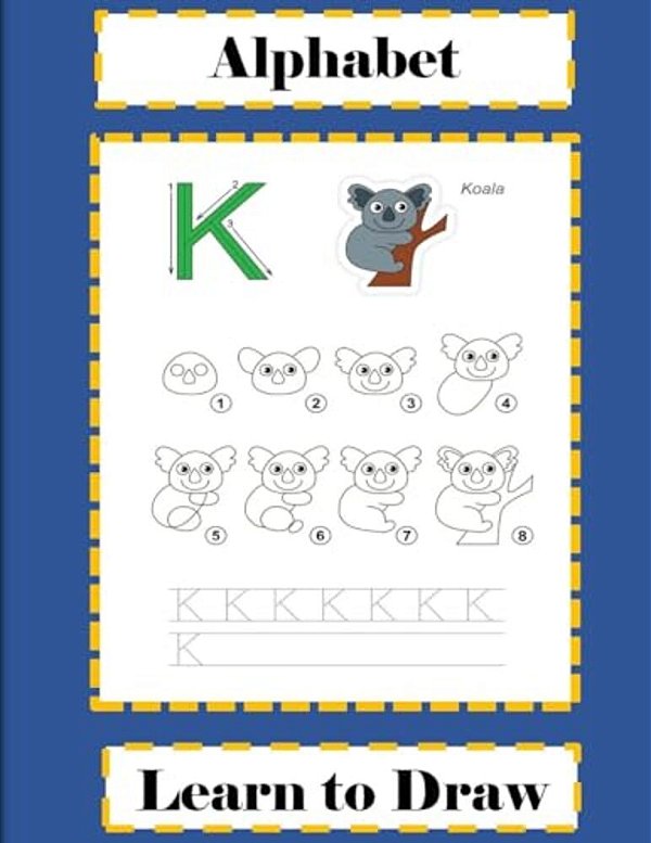 Alphabet Learn To Draw-..