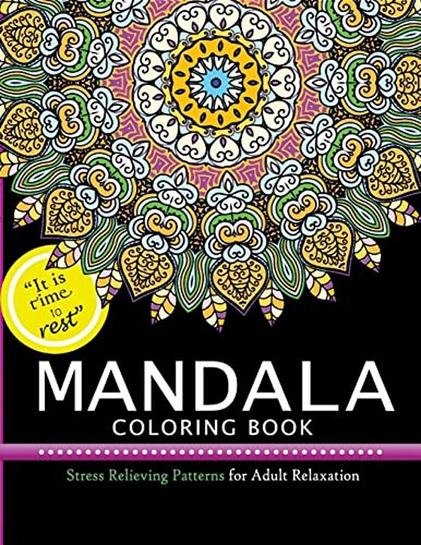 Mandala Coloring Books: Stress Relieving Pattern For Adult, Boys, And Girls-..
