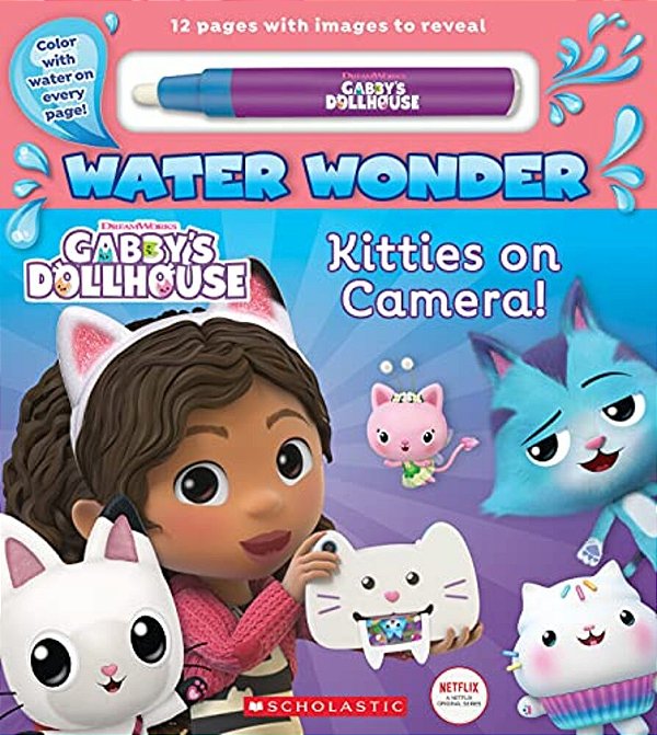 Gabby's Dollhouse Water Wonder (A Gabby's Dollhouse Water Wonder Storybook)-..