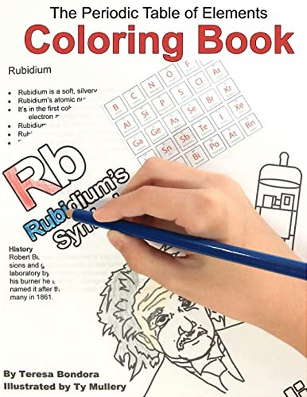 The Periodic Table Of Elements Coloring Book-..