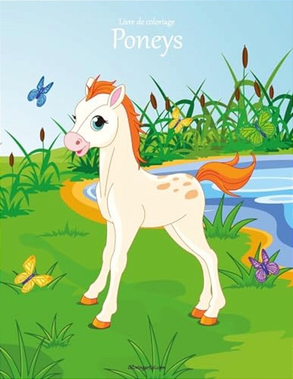 Livre De Coloriage Poneys 1-..