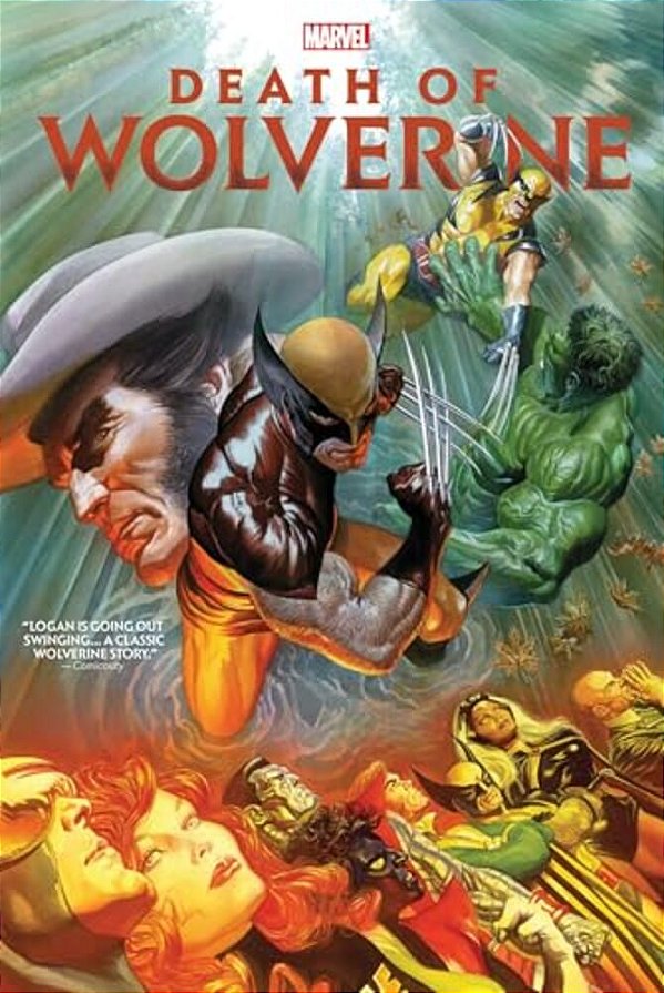Death Of Wolverine Omnibus Alex Ross Cover-..