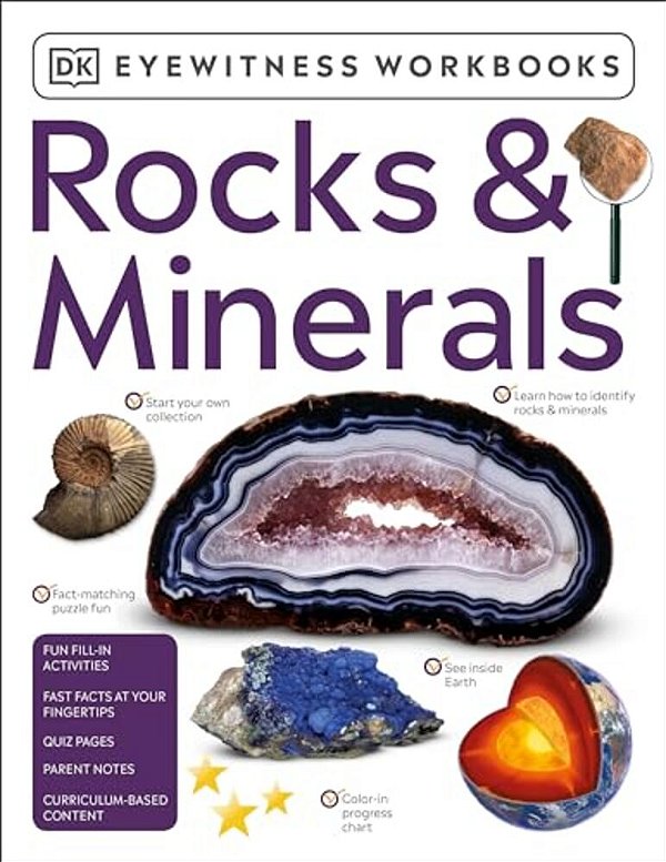 Eyewitness Workbooks Rocks & Minerals-..