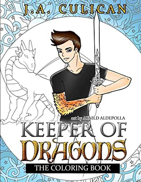 Keeper Of Dragons Series: The Official Coloring Book-..