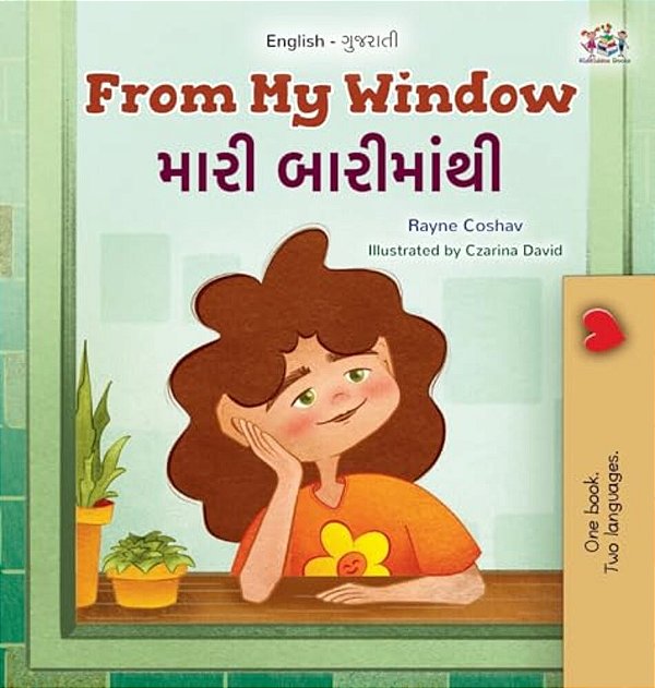 From My Window (English Gujarati Bilingual Kids Book)-..