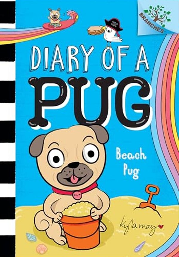 Beach Pug: A Branches Book (Diary Of A Pug #10)-..