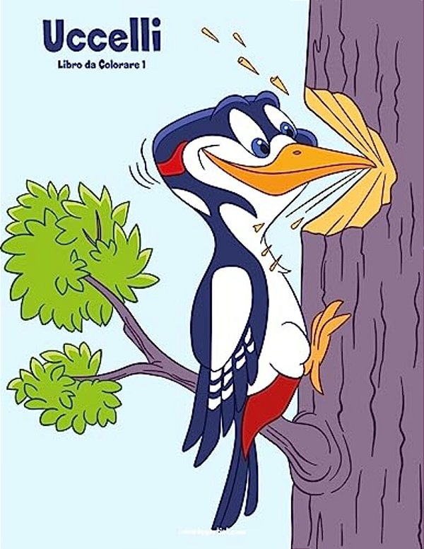 Uccelli Libro Da Colorare 1-..