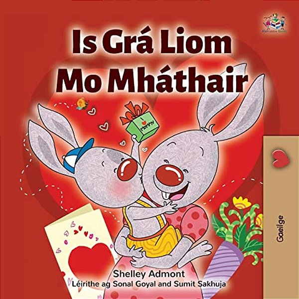 I Love My Mom (Irish Book For Kids)-..