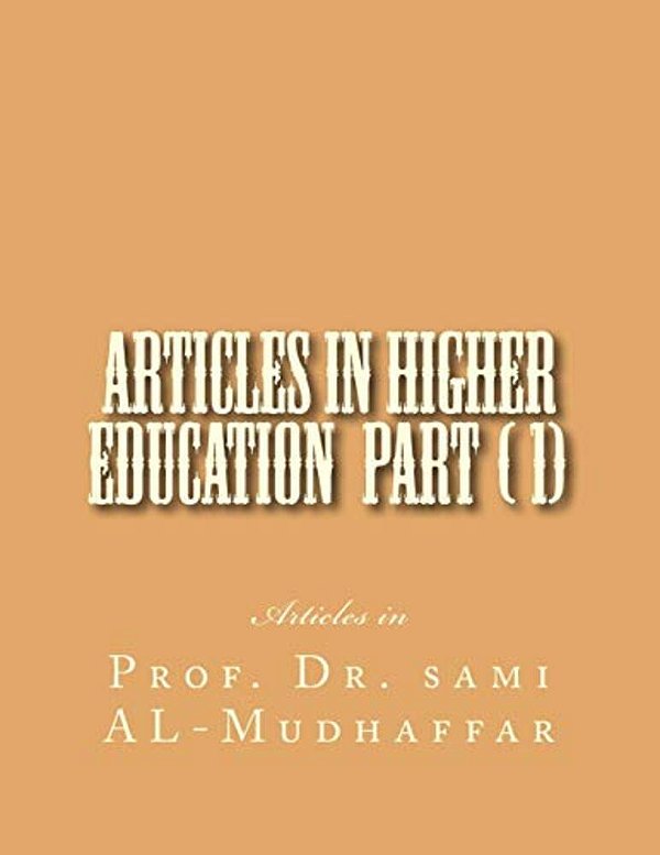 Articles In Higher Education Parts (1)(11)-..