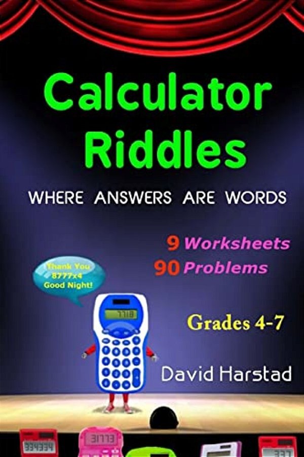 90 Calculator Riddles: Where Answers Are Words-..