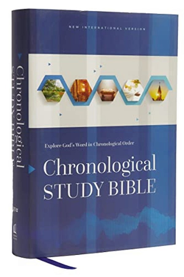 Niv, Chronological Study Bible, Hardcover, Comfort Print: Holy Bible, New International Version-..