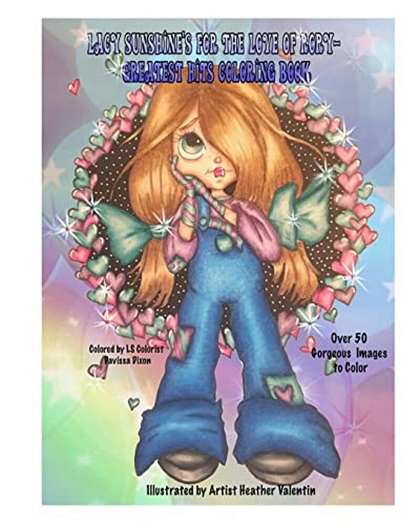 Lacy Sunshine's For The Love Of Rory Greatest Hits Coloring Book: Rory The Sweet Urchin Coloring Book Adults And All Ages-..