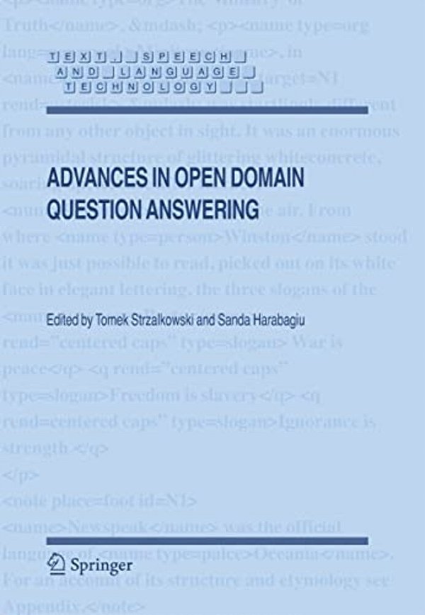 Advances In Open Domain Question Answering-..