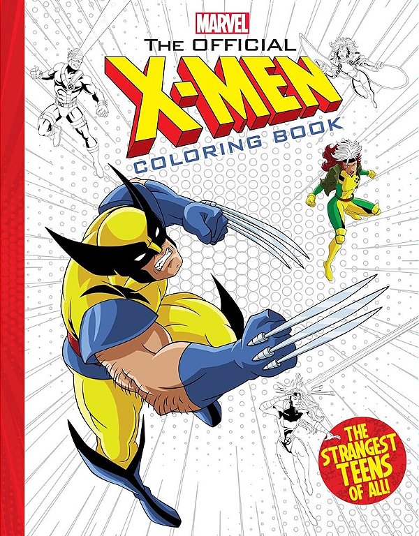 The Official X-Men Coloring Book The Perfect Stocking Stuffer!-..