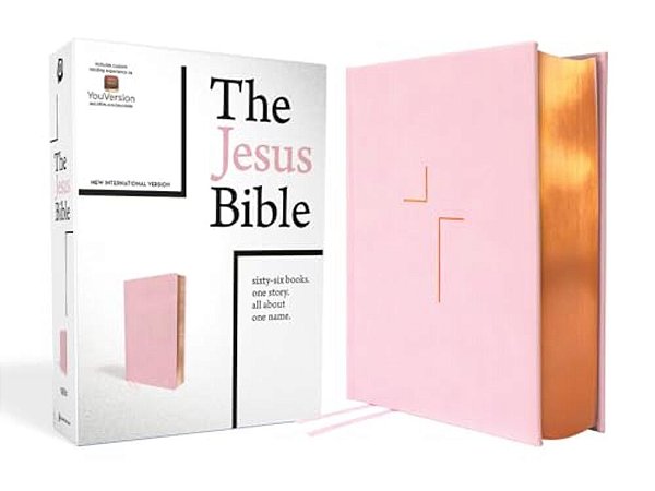 The Jesus Bible, Niv Edition, Imitation Leather, Pink-..