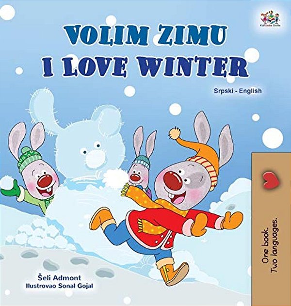 I Love Winter (Serbian English Bilingual Children's Book - Latin Alphabet)-..