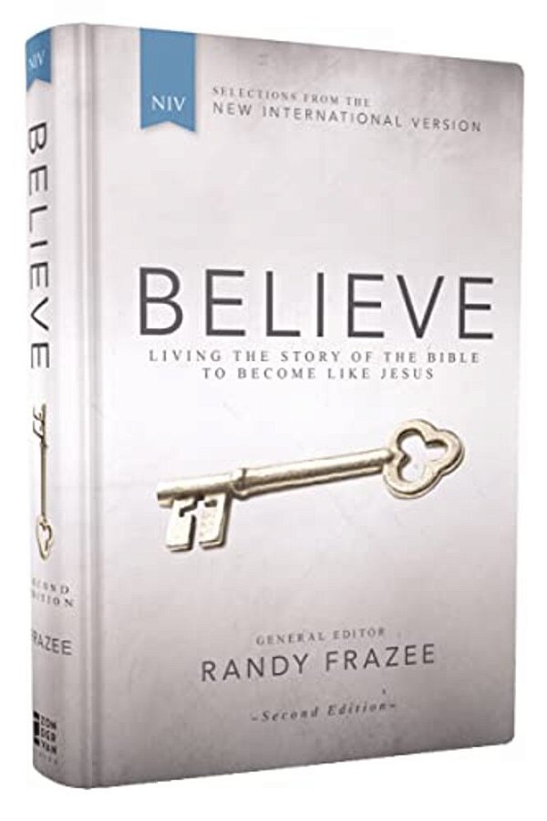 Niv, Believe, Hardcover: Living The Story Of The Bible To Become Like Jesus-..