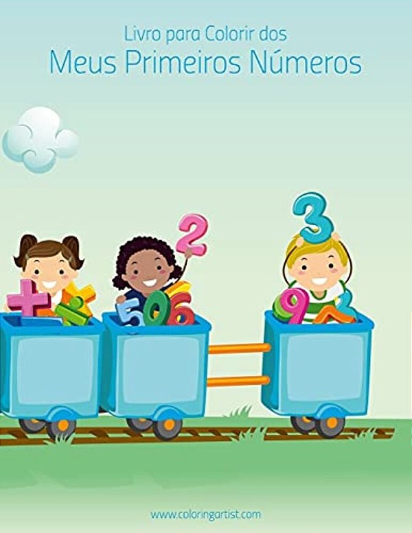 Livro Para Colorir Dos Meus Primeiros Números 1-..
