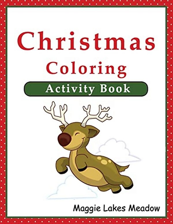 Christmas Coloring Activity Book-..