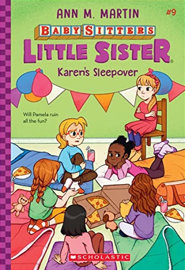 Karen's Sleepover (Baby-Sitters Little Sister #9)-..