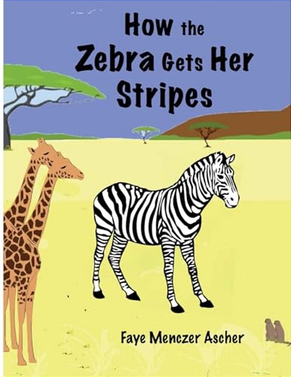 How The Zebra Gets Her Stripes-..