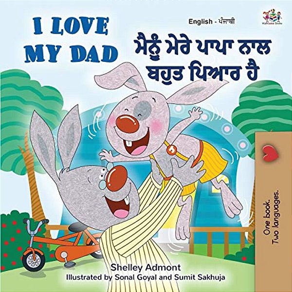 I Love My Dad (English Punjabi Bilingual Book)-..