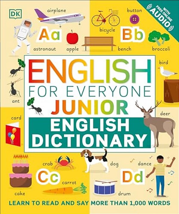 English For Everyone Junior English Dictionary: Learn To Read And Say 1,000 Words-..
