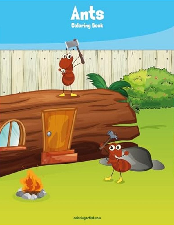 Ants Coloring Book 1-..